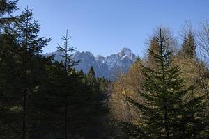 landschap in de dolomieten foto