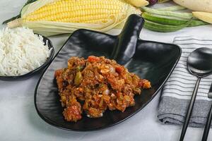 Mexicaans keuken - Chili con carne foto