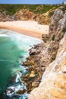 praia Doen belich - mooi kust en strand van algarve, Portugal foto