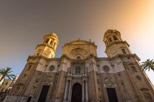 kathedraal in cadiz, zuidelijk Spanje foto