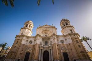 kathedraal van cadiz, Andalusië, Spanje. foto