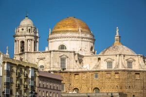 kathedraal in cadiz, zuidelijk Spanje foto