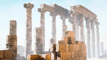 ruines van amun tempel in zool foto