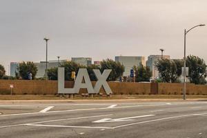 los angeles, californië, 2021 - lax luchthaven en omgeving foto