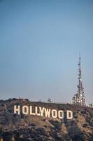 los angeles, ca, 2021 - uitzicht op het beroemde Hollywood-bord foto