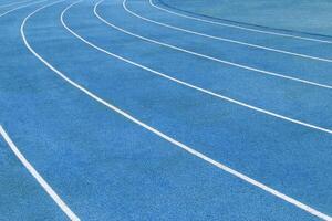 atletiek rennen sporen foto