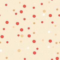 naadloos patroon, tileable feestelijk polka punt land stijl afdrukken voor stippel behang, vakantie omhulsel papier, plakboek, dots kleding stof en Product ontwerp foto