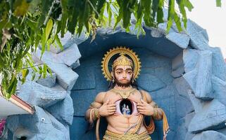 heer Hanuman Indisch Hindoe god foto