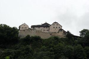 Liechtenstein - gutenberg kasteel foto