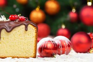 foto cakes met Kerstmis ornamenten feestelijk en pret behandelt vastleggen de geest van de seizoen