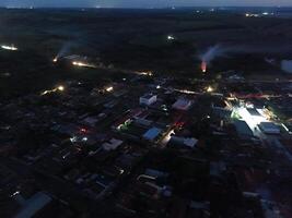 itaja, goias, Brazilië - 04 29 2024 klein stad- gedurende Black Out macht uitval foto