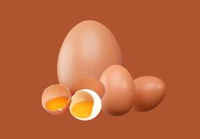 eieren zijn een veelzijdig en voedzaam voedsel, Ingepakt met eiwit en essentieel voedingsstoffen foto