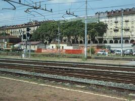 torino porta nuova treinstation foto