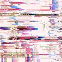 wit en grijs unieke glitch getextureerde signaal abstracte abstracte pixel glitch error foto