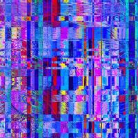 unieke glitch getextureerde signaal abstracte abstracte pixel glitch-fout foto