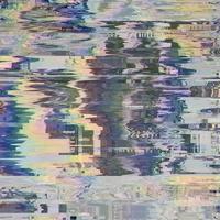 wit en grijs unieke glitch getextureerde signaal abstracte abstracte pixel glitch error foto