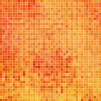licht oranje abstracte gestippelde vierkante geometrische kleurenpatroon met vierkante zwart-wit. foto