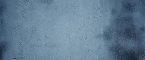 blauwe cement textuur voor achtergrond. muurpleister en krassen. cement of steen oude textuur als een retro patroonmuur. foto