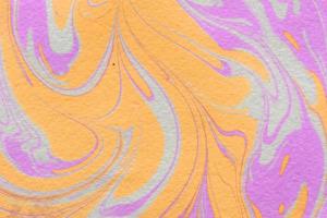 abstracte inkt background.winter oranje en paars marmeren inkt papier texturen op witte aquarel background.wallpaper voor web- en game-design.