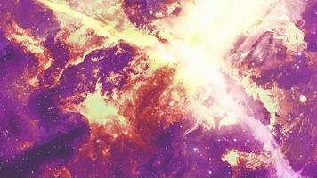 oneindige mooie kosmos paarse en witte achtergrond met nevel, cluster van sterren in de ruimte. schoonheid van eindeloze universum gevulde sterren.kosmische kunst, science fiction behang foto