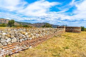 Romeins castrum diana fort in kladovo, oost servië foto