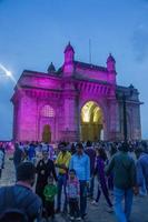 Mumbai, India 2015 - de poort van India. gebouwd in december 1911. foto