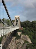 clifton hangbrug in bristol foto