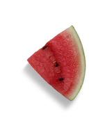 watermeloen geïsoleerd fruit met plak en bladeren geïsoleerd en inzamelingsgroenten op een wit