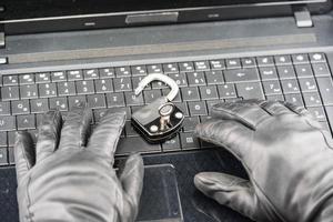 cybercriminaliteit uw systeem is gehackt foto