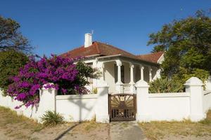 huisje in het idyllische Claremont in Kaapstad, Zuid-Afrika. foto