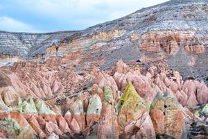 landschapsmening van cappadocië foto