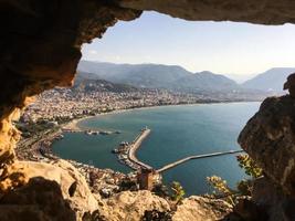 Alanya kust in de zomer foto