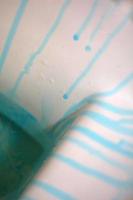 wassen toilet blauwe vloeistof schoon close-up achtergrond hoge kwaliteit groot formaat prints foto