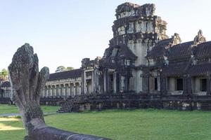 de ruïnes van angkor wat. foto