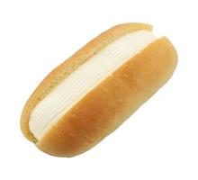 brood op een witte achtergrond foto