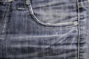 textuur van blauwe denim jean, achtergrond foto