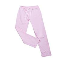 roze joggingbroek mock up close-up op witte achtergrond foto