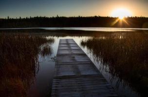 zomerscène manitoba foto