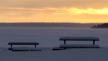 noordelijk saskatchewan winter foto