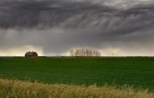 prairie onweerswolken foto