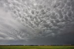 prairie onweerswolken canada foto