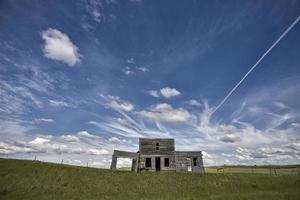 prairie onweerswolken canada foto