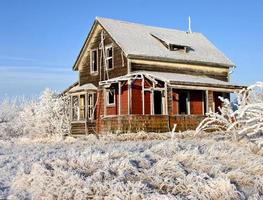 winter vorst saskatchewan foto