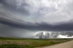 prairie onweerswolken foto