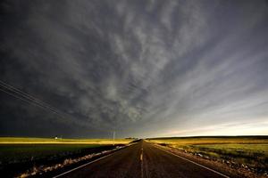 prairie onweerswolken foto