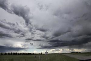 prairie onweerswolken foto