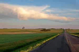 prairie onweerswolken canada foto