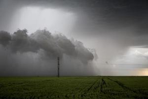 prairie onweerswolken foto