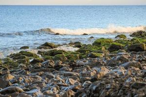 lanzarote strand op het Spaanse Canarische eiland foto