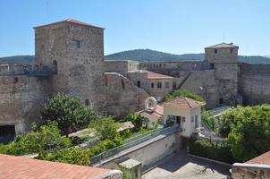 heptapyrgion fort in thessaloniki foto